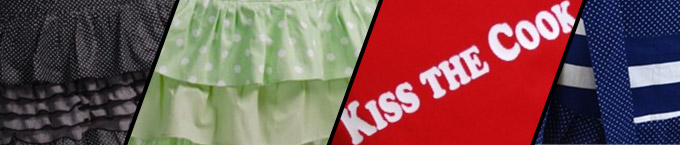 Flirty Aprons: a sampling. Affiliate Program managed by Apogee.