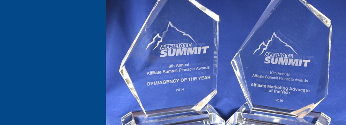 Affiliate Summit Pinnacle Award Winner - Banner