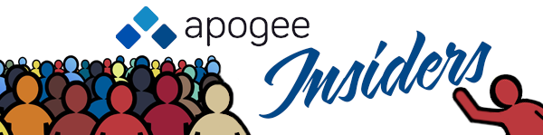 Welcome Apogee Insiders