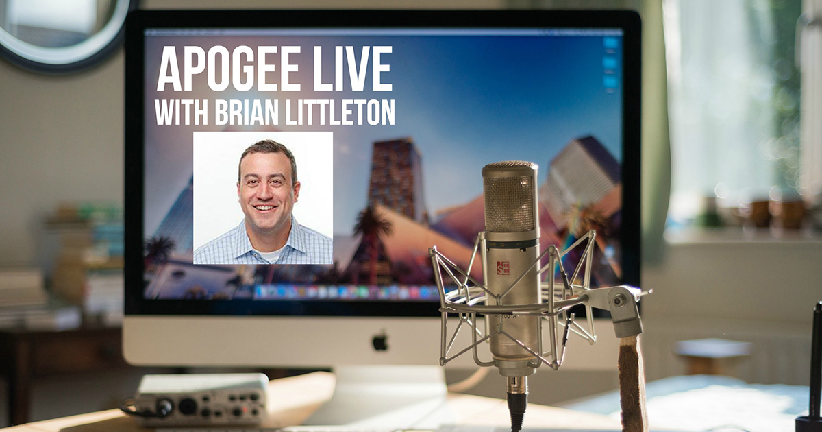 Apogee Live with Brian Littleton