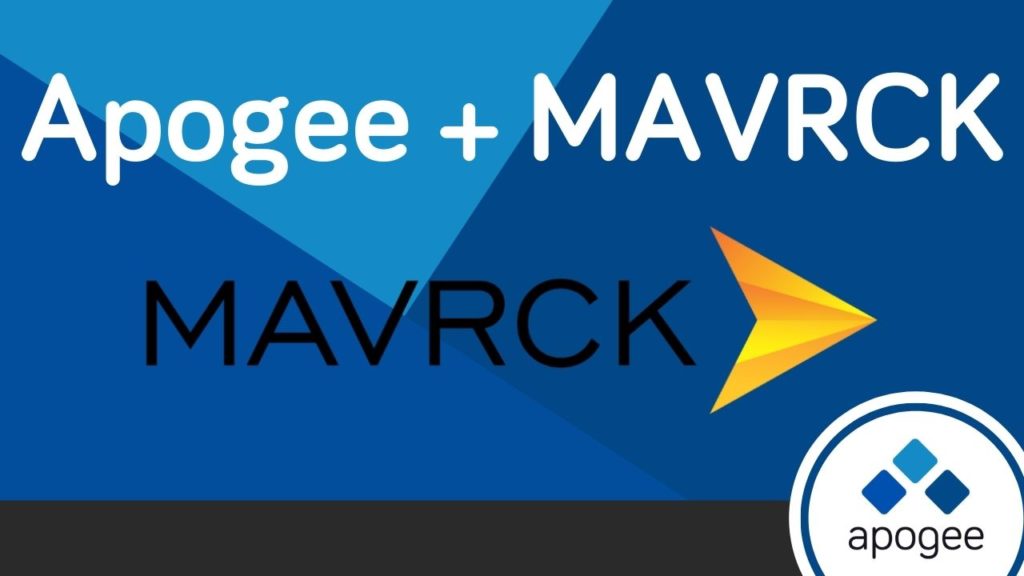 Apogee + Mavrck = A Winning Combination