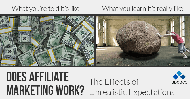 Does Affiliate Marketing Work? The Effects of Unrealistic Expectations