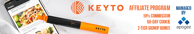 Keyto Affiliate Program | Managed by Apogee