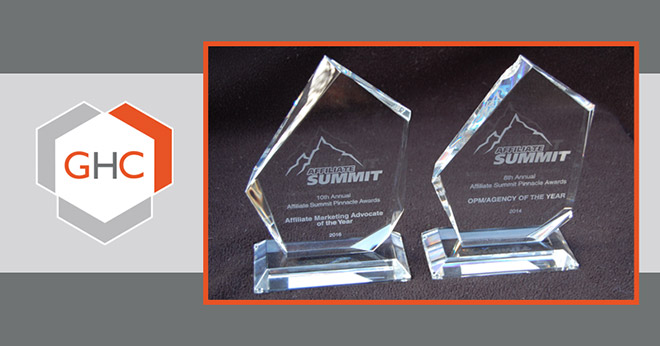 Second Affiliate Summit Pinnacle Award Win