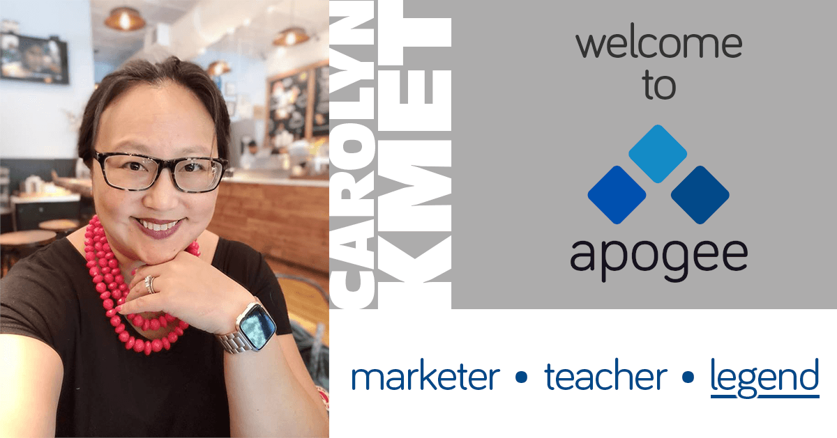 Carolyn Kmet Joins Apogee | Affiliate Program Management